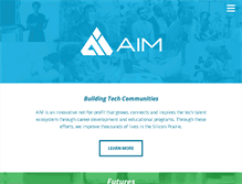 Tablet Screenshot of aimforbrilliance.org